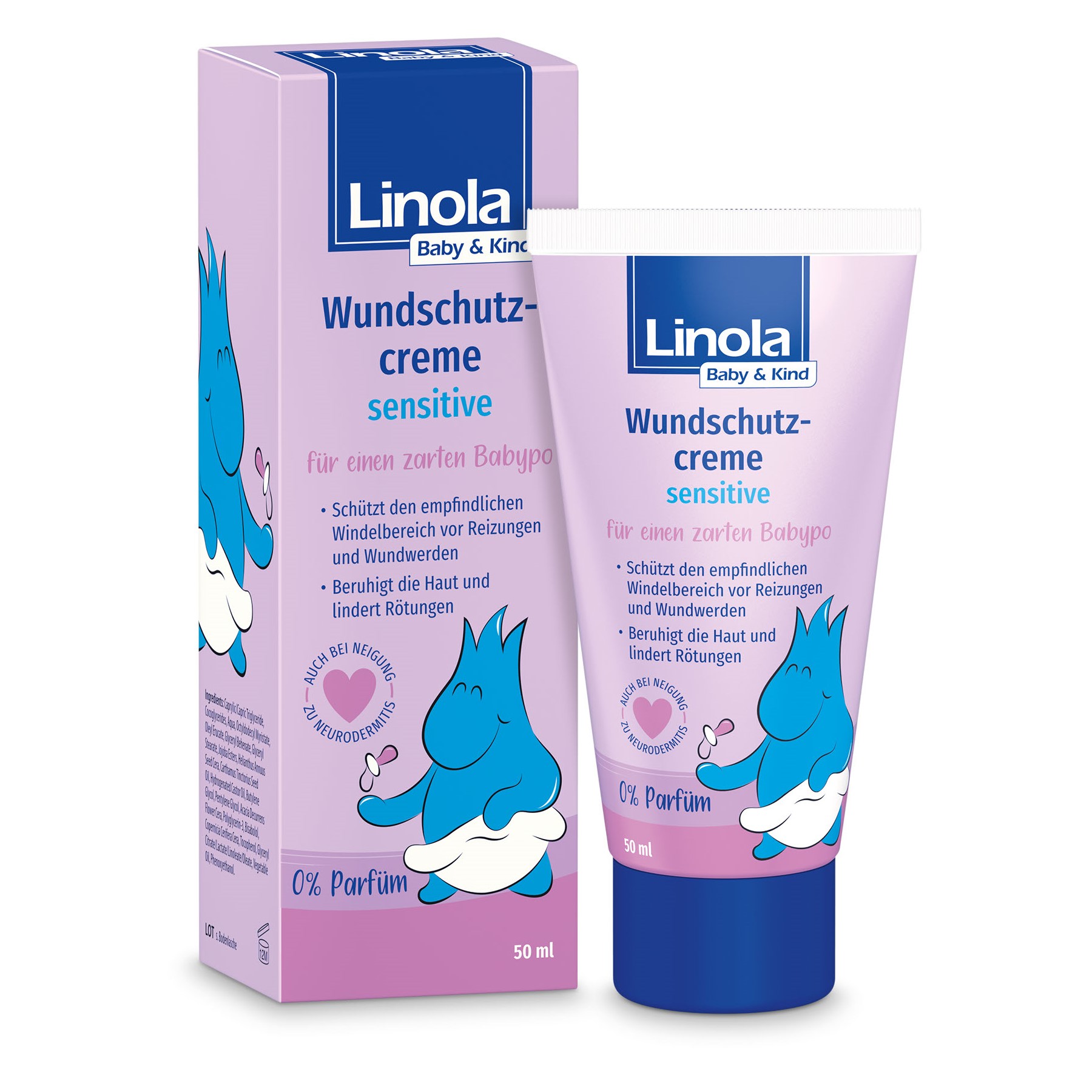 LINOLA Baby & Kind Wundschutzcreme sensitive LINOLA Baby & Kind Wundschutzcreme sensitive