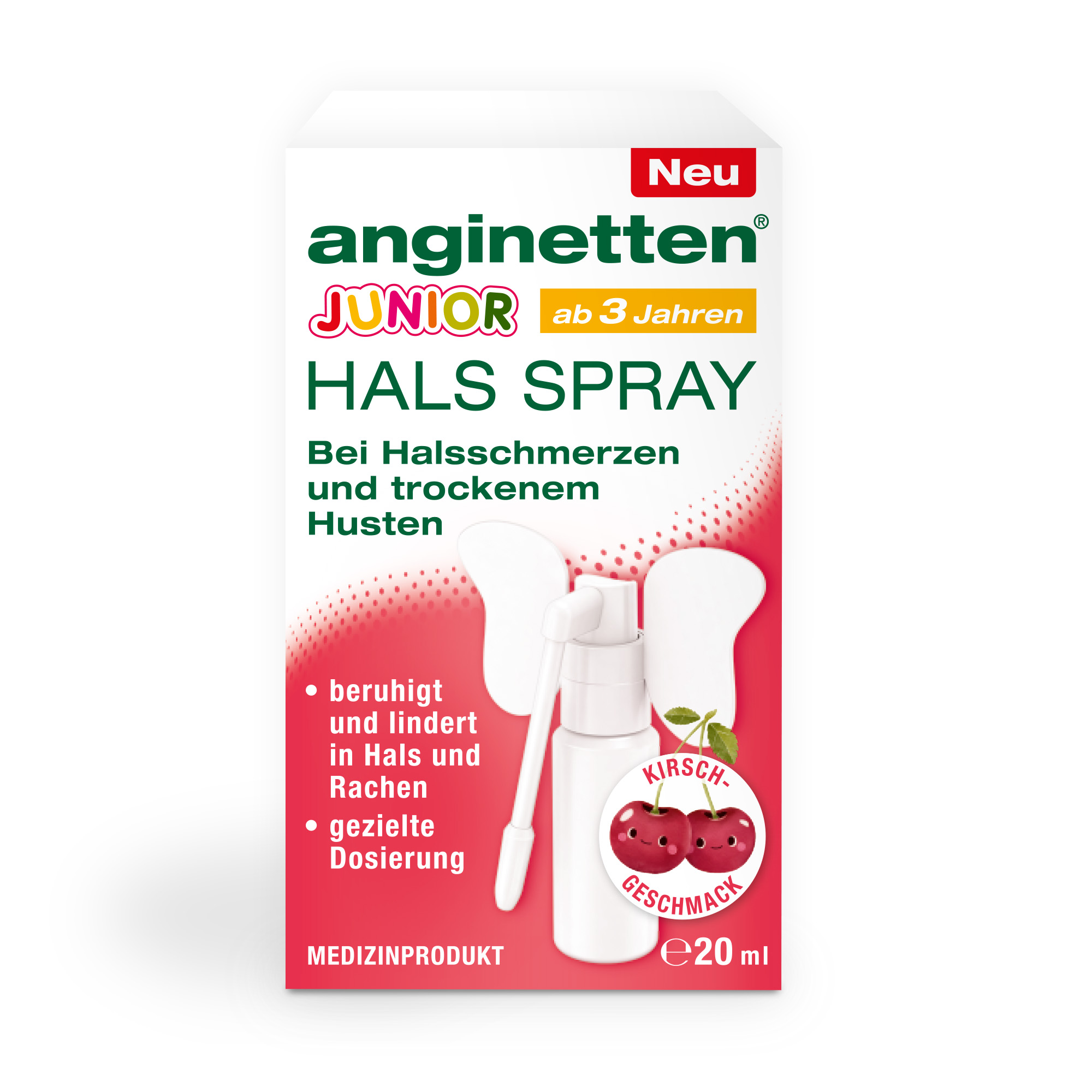 ANGINETTEN Halsspray Junior ab 3 Jahren ANGINETTEN Halsspray Junior ab 3 Jahren