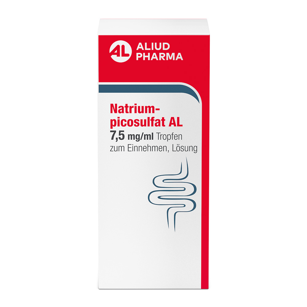 NATRIUMPICOSULFAT AL 7,5 mg/ml Tropfen z.Einnehmen NATRIUMPICOSULFAT AL 7,5 mg/ml Tropfen z.Einnehmen