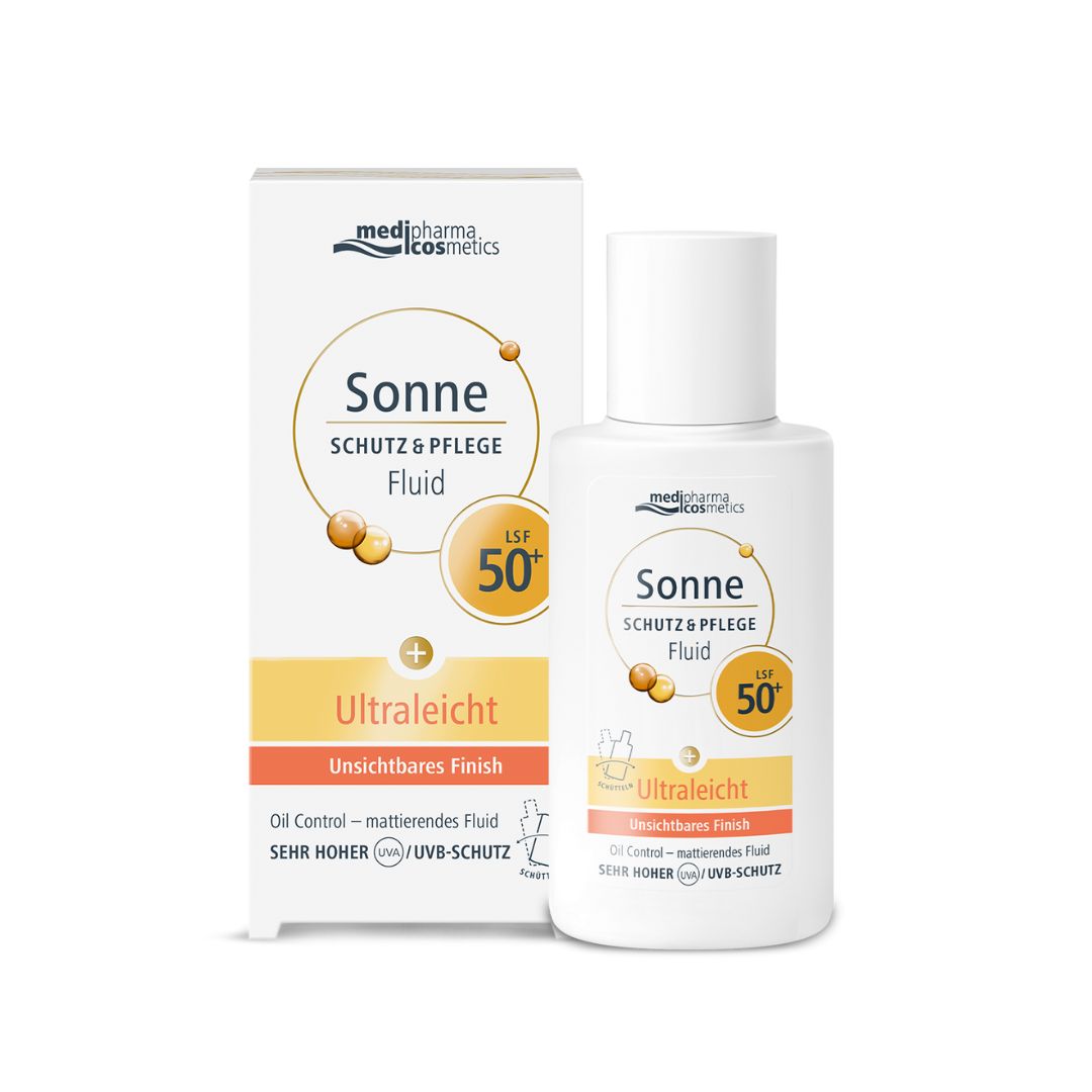 SONNE SCHUTZ & Pflege Fluid ultraleicht LSF 50+ SONNE SCHUTZ & Pflege Fluid ultraleicht LSF 50+