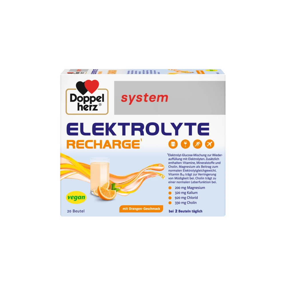 DOPPELHERZ Elektrolyte Recharge system Granulat DOPPELHERZ Elektrolyte Recharge system Granulat