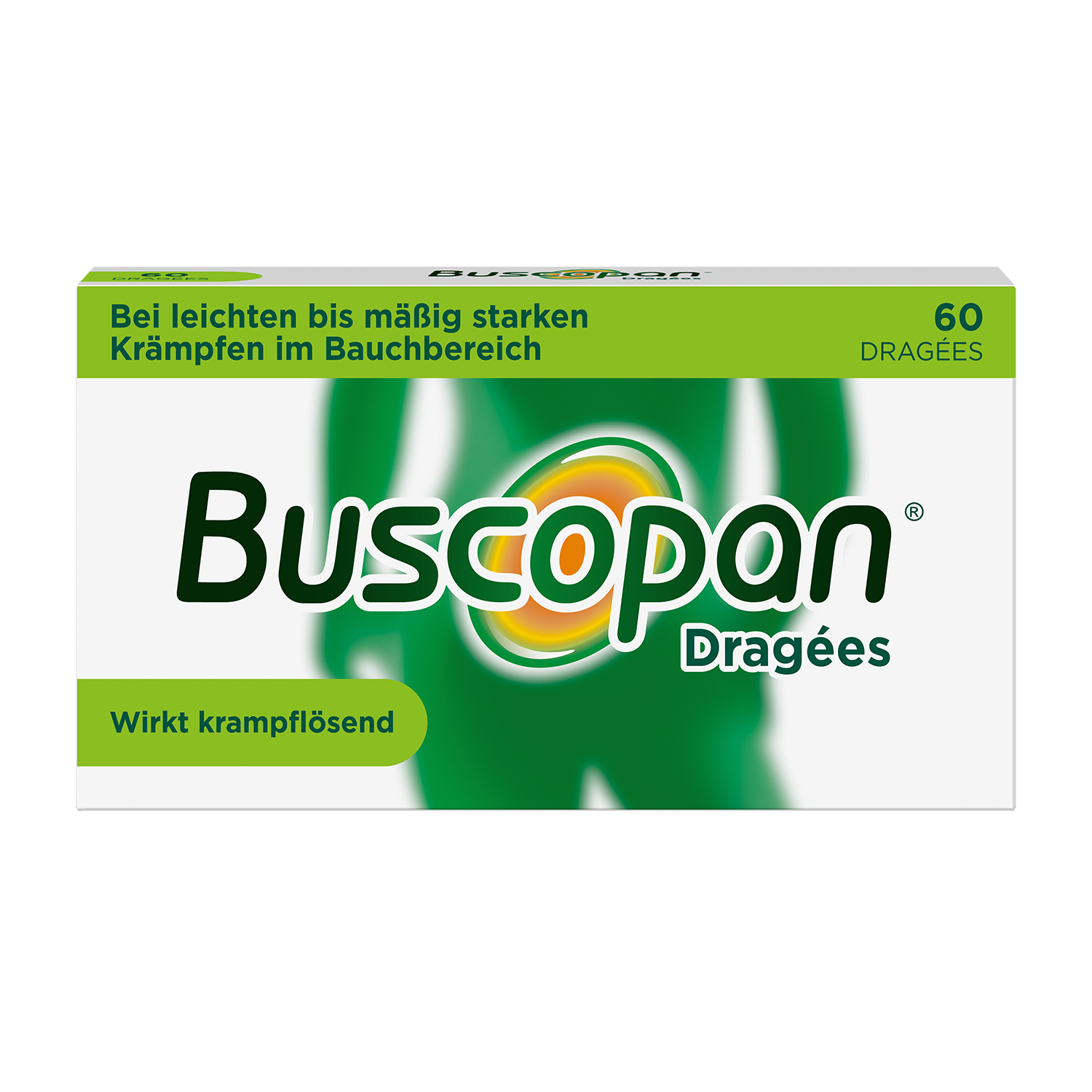 BUSCOPAN Dragées 60 Stück mit Butylscopolamin bei leichten bis mäßig starken Bauchschmerzen und Bauchkrämpfen BUSCOPAN Dragées 60 Stück mit Butylscopolamin bei leichten bis mäßig starken Bauchschmerzen und Bauchkrämpfen