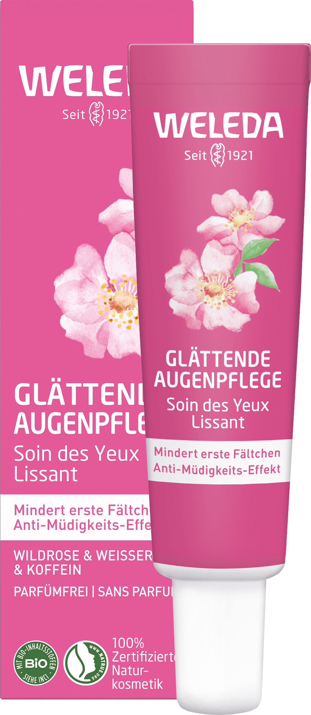 WELEDA glättende Augenpflege Wildrose & weißer Tee WELEDA glättende Augenpflege Wildrose & weißer Tee