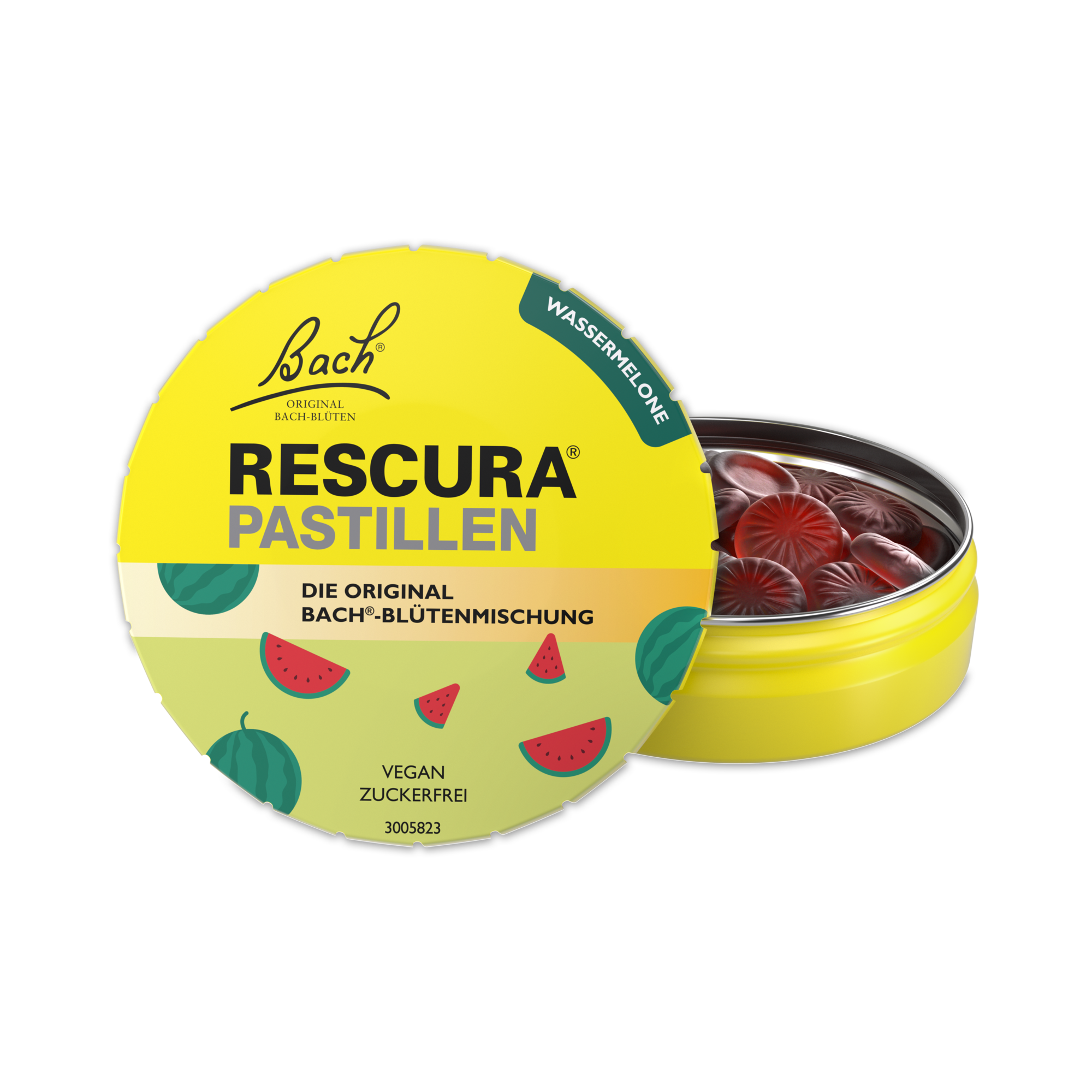 BACHBLÜTEN Original Rescura Pastillen Wassermelone BACHBLÜTEN Original Rescura Pastillen Wassermelone