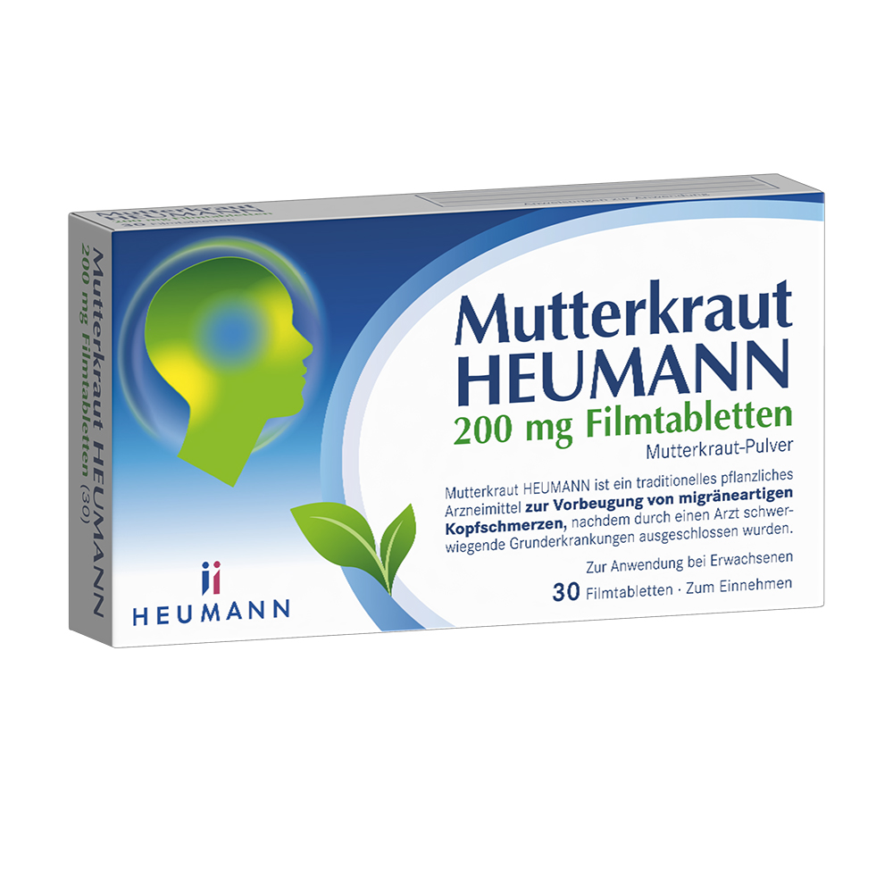 MUTTERKRAUT HEUMANN 200 mg Filmtabletten MUTTERKRAUT HEUMANN 200 mg Filmtabletten