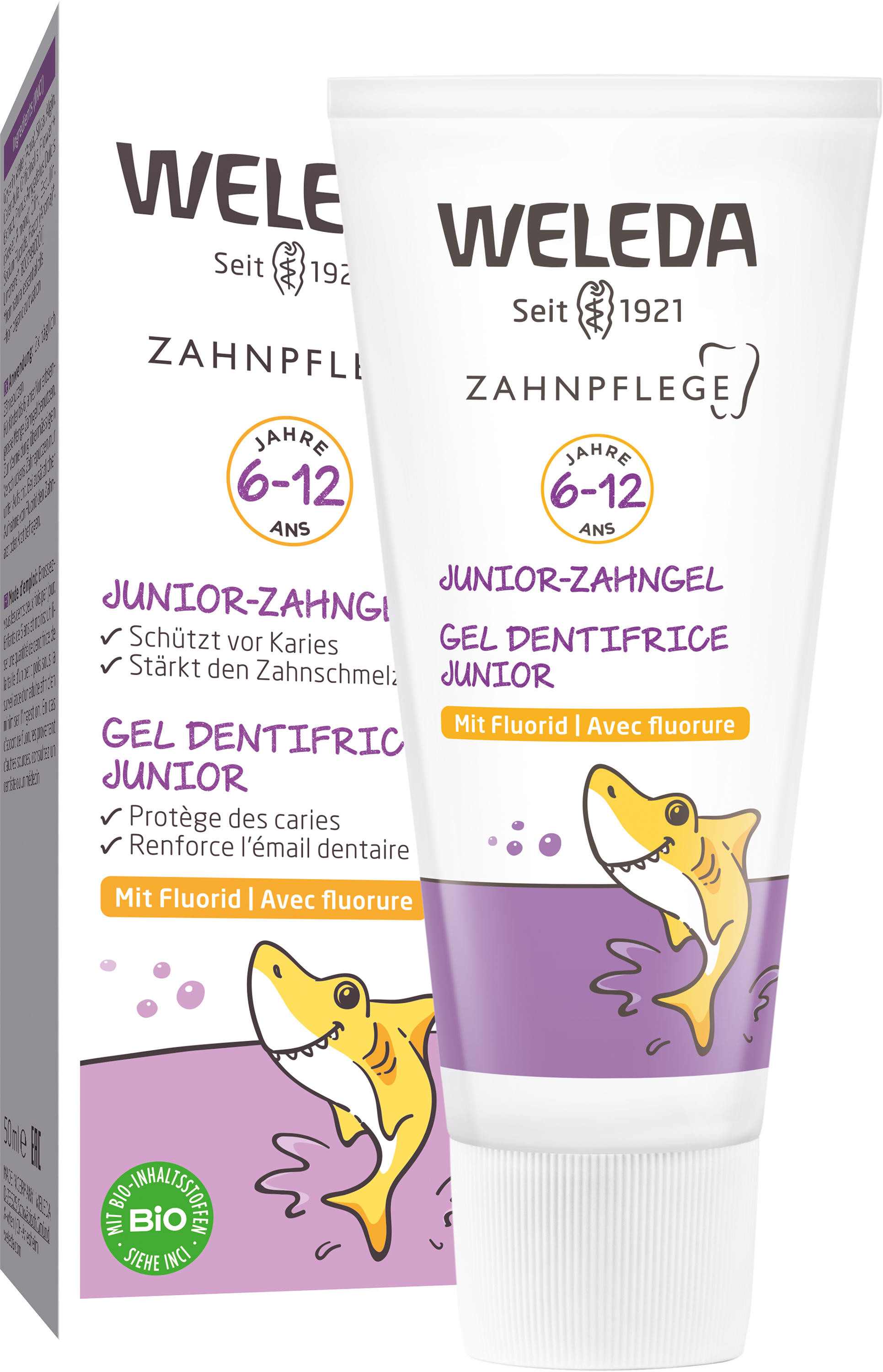 WELEDA Junior-Zahngel mit Fluorid WELEDA Junior-Zahngel mit Fluorid