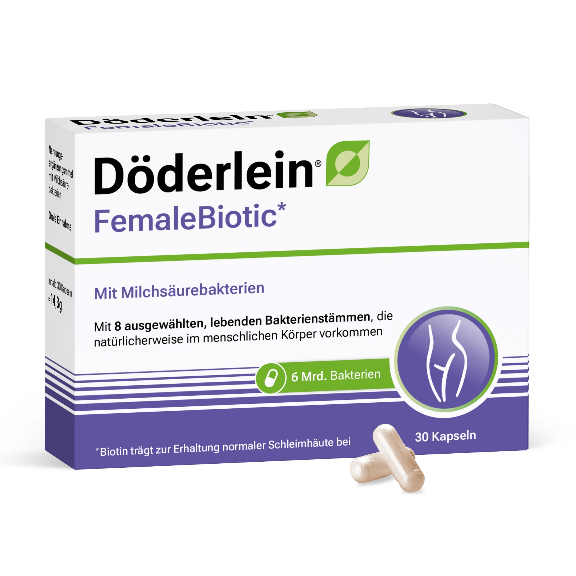 DÖDERLEIN Female Biotic m.Milchsäurebakterien Kps. DÖDERLEIN Female Biotic m.Milchsäurebakterien Kps.