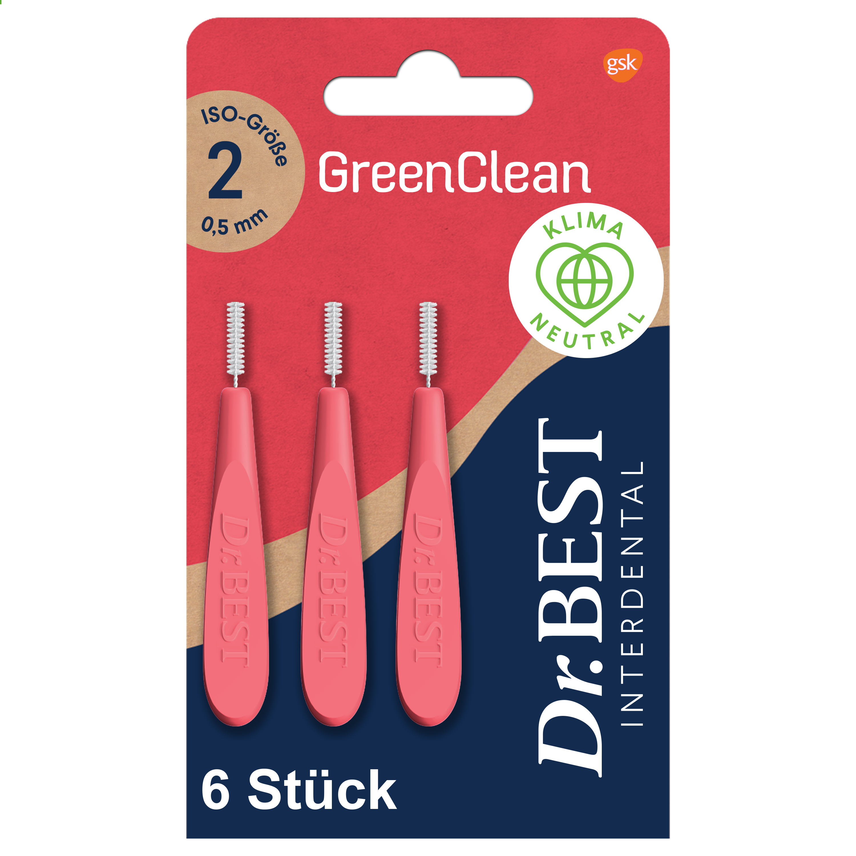 Dr.BEST GreenClean Interdental, Size 2 Dr.BEST GreenClean Interdental, Size 2